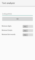 Text analyzer โปสเตอร์
