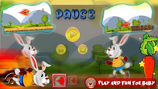 Kelinci Rabbit Run: Jungle Fun screenshot 3