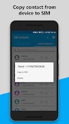 برنامه‌نما SIM Contacts عکس از صفحه