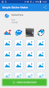 Simple Sticker Maker پوسٹر