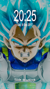 Vegeta Lockscreen imagem de tela 3