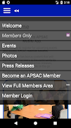 APSAC Mobile App ポスター