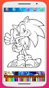 Sonic Coloring Book screenshot 2