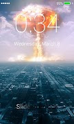 Nuclear Bomb Lock Screen capture d'écran 3