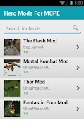 Hero Mods For MCPE Ekran Görüntüsü 1