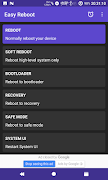 1 Schermata Easy Reboot [Root]