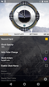 3D Luxury Silver Clock screenshot 2