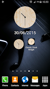 Classic Clock Widget 截图 2