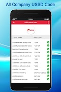 All SIM network USSD Codes : Mobile USSD Codes syot layar 2