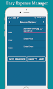 Expense Manager ảnh chụp màn hình 1