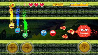 3 Schermata Red Hero 2 :  Ball Adventure Game