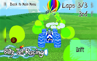 Blitz Jet Racing poster
