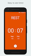 Workout Interval Timer تصوير الشاشة 5