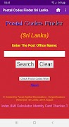 Postal Codes Finder Sri Lanka Screenshot 3