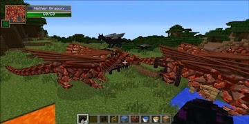 Dragon Mod for Minecraft PE 海报