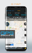 برنامه‌نما GPS Speedometer عکس از صفحه