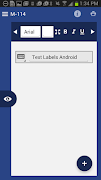 Brady Text Labels imagem de tela 3