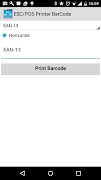 ESCPOS BarCode Print Bluetooth スクリーンショット 7
