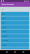 پوستر Xhosa Dictionary