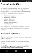 5 Schermata Learn C++ Guide Complete (OFFLINE)