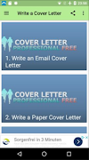 Write a Cover Letter 截图 1