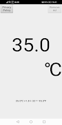 Celsius thermometer sensor screenshot 1