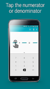 برنامه‌نما Fraction Calculator عکس از صفحه