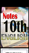 10th English Notes-poster