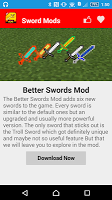 Sword Mod For MCPE* اسکرین شاٹ 2