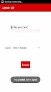 Speak Up تصوير الشاشة 1