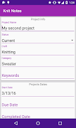 Knit Row Counter (Knit Notes) captura de pantalla 1