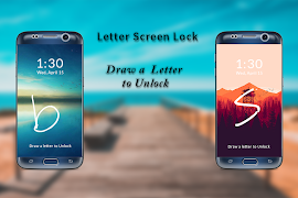 Letters Lock Screen ポスター
