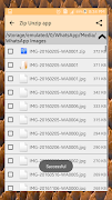 4 Schermata Zip Unzip app