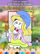 Coloring - Smurrfsy's Villages captura de pantalla 2