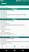 Commands and Tools for Termux captura de pantalla 1