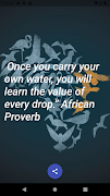 African Proverbs capture d'écran 5