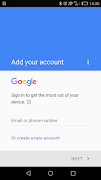 Add Google Account Trigger screenshot 2