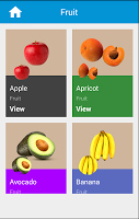 Fruits Vegetables Color Shapes تصوير الشاشة 1