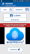 BioMovil Basic تصوير الشاشة 2