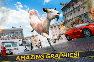 Frenzy Goat - Cabra Simulator imagem de tela 2