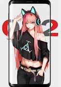 Zero Two Wallpaper HD ภาพหน้าจอ 1