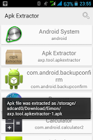 Apk Extractor (App Backup) ภาพหน้าจอ 1