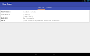GoRoot Checker تصوير الشاشة 2