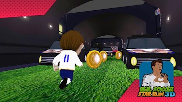 Real Soccer Star Run 3D poster