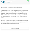 برنامه‌نما Echo Facts App عکس از صفحه