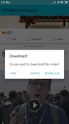 FBVideoDownloader اسکرین شاٹ 2