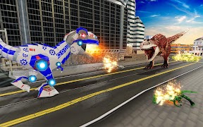 US Police Transformation Robot Cop Animal Robot স্ক্রিনশট 1