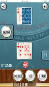 Blackjack 21 captura de pantalla 1
