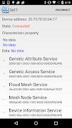 Blue tooth LE GATT list screenshot 1