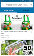 Plastic Bottle Crafts Tutorial পোস্টার